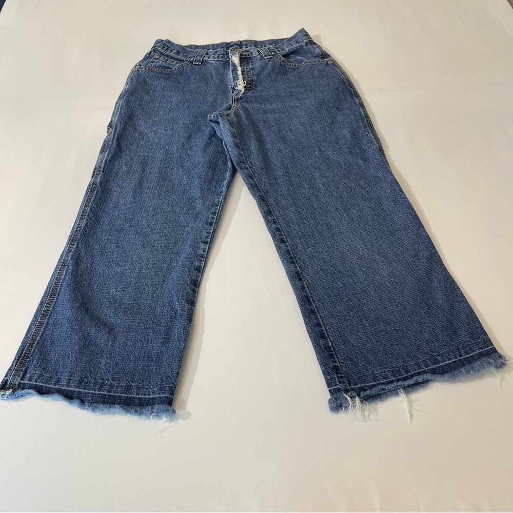 AUTHENTIC JEANS CO. WOMANS CAPRIS, SIZE 5, VERY GOOD CONDITION, PREOWNED